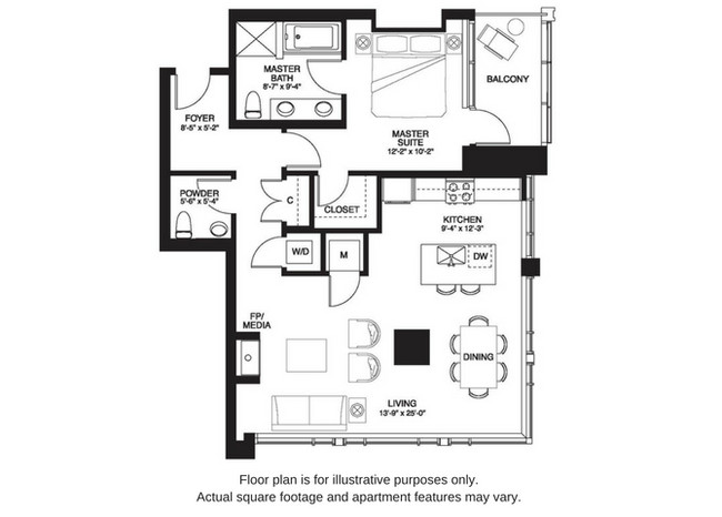 Floorplan - The Bravern