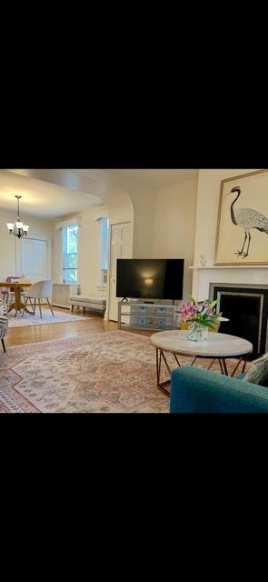 Living Room looking into Dining room - 364 Lehigh Ave