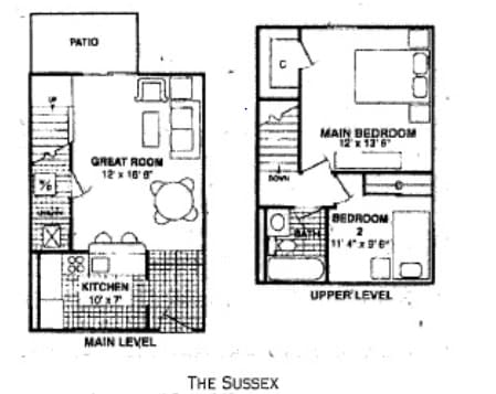 Sussex - Oak Forest Townhomes & Apartments