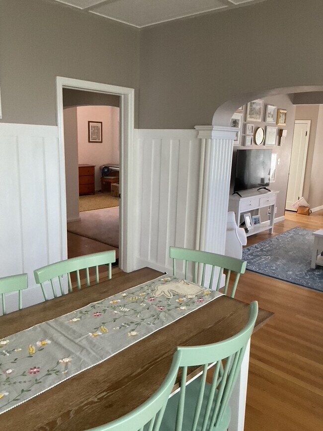 Dining room into bedroom 1 - 205 Wyoming Ave