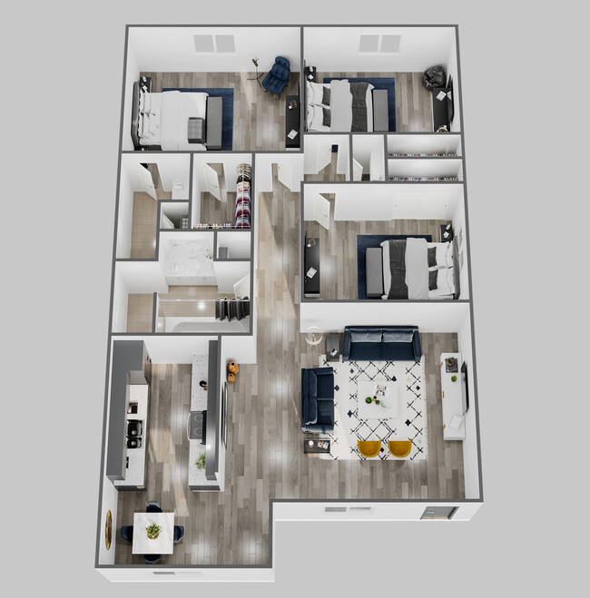 Floorplan - Saginaw Station