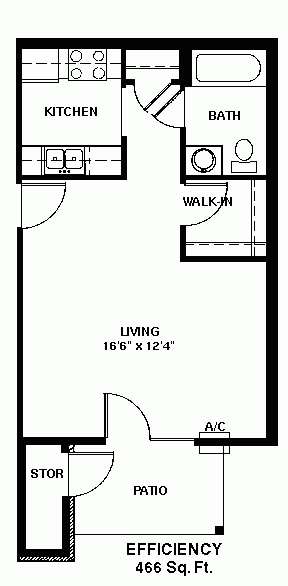 Floorplan - Luann Place Apartments