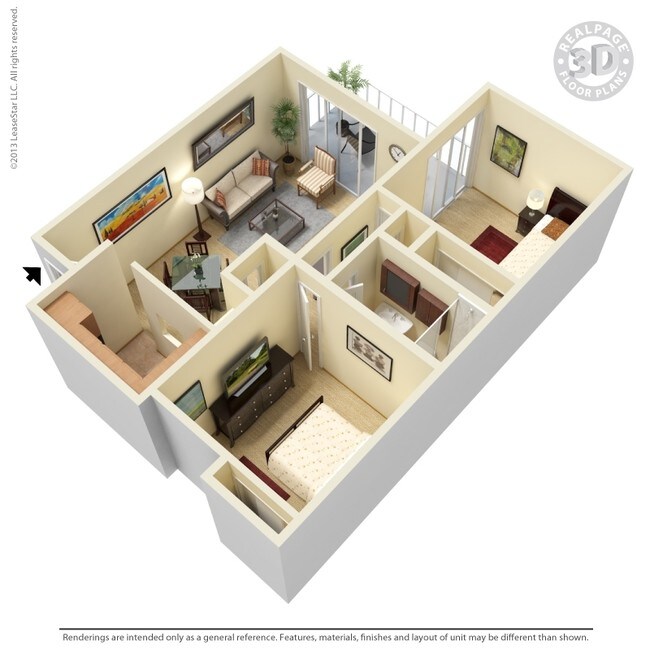 Floorplan - Mid-Town Apartments