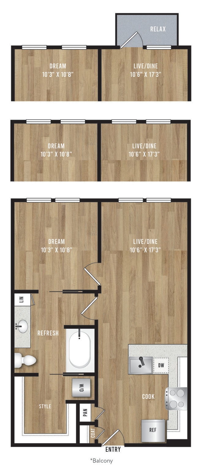 Floorplan - Victor Prosper