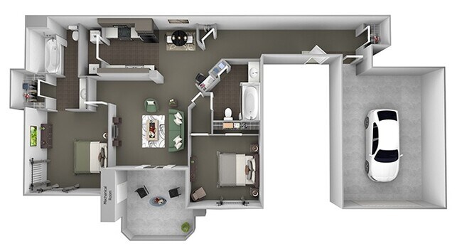 Floorplan - Antelope Ridge Apartments