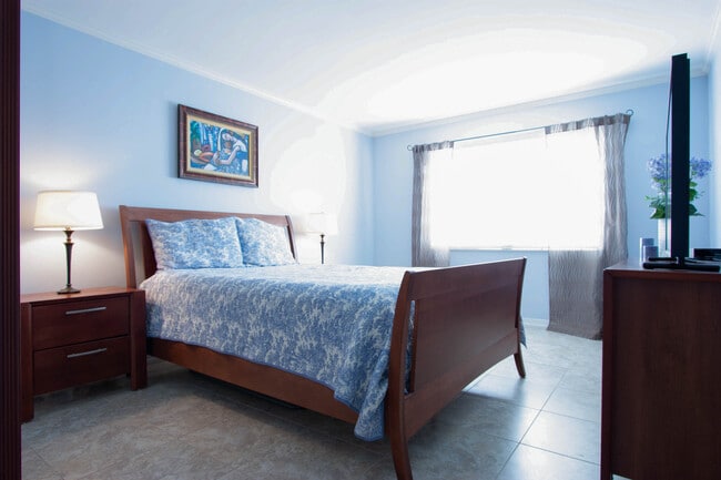 furnished example of the bedroom - 9301 SW 92nd Ave