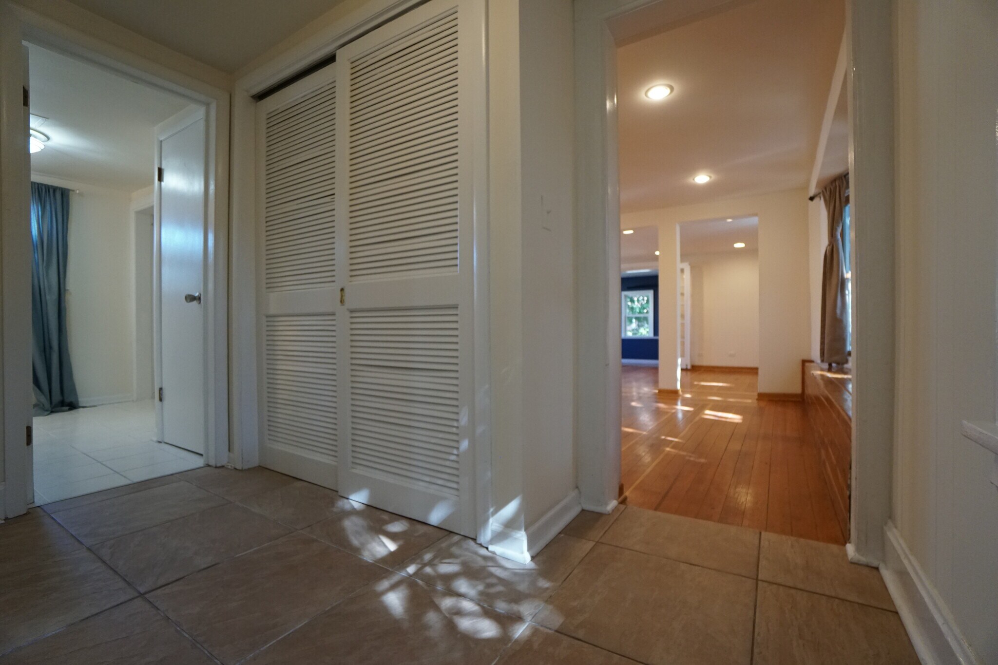 Closet in-between living room and bathroom - 224 E Benton Ave