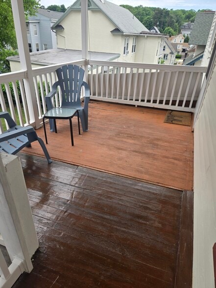 Back porch - 1702 Penn Ave