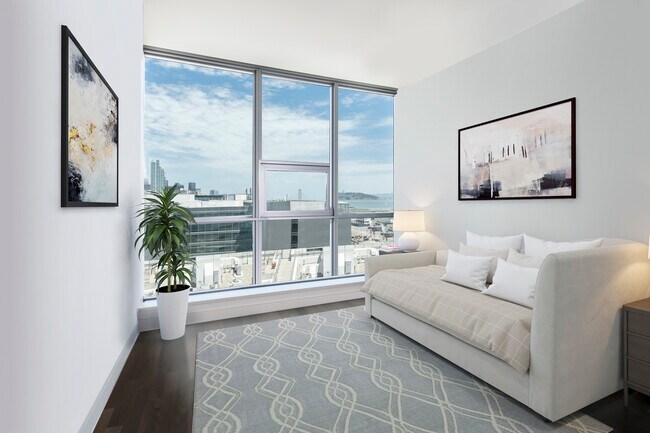 third bedroom with views - 480 Mission Bay Blvd N