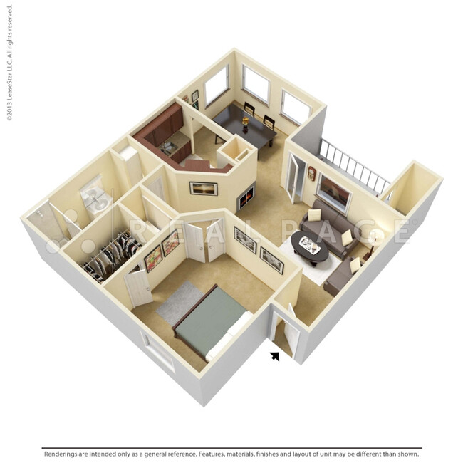 Floorplan - Elements of Belle Rive Apartments