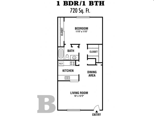 1BR/1BA - Creekwood Apartments on 290