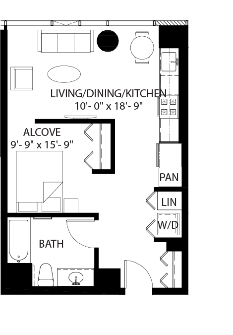 Floorplan - Halsted Flats