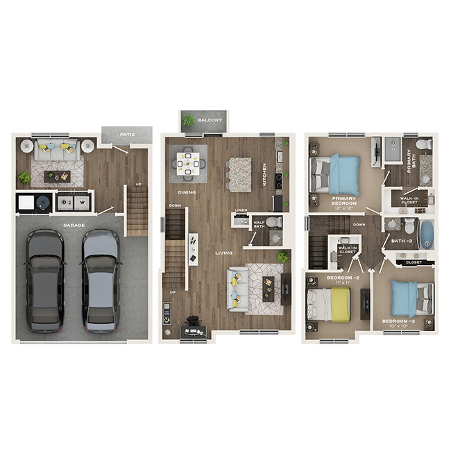 Floorplan - The Row on Merchant