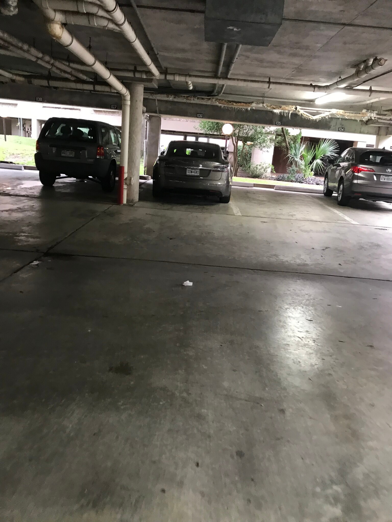 2 covered parking spaces included - 2209 S Braeswood Blvd