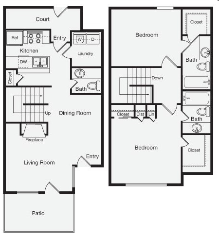 2BR/2.5BA - ReNew Andrews