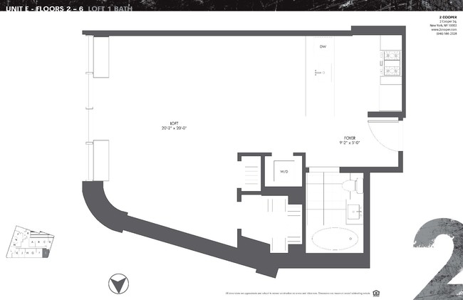 Floorplan - 2 Cooper Square