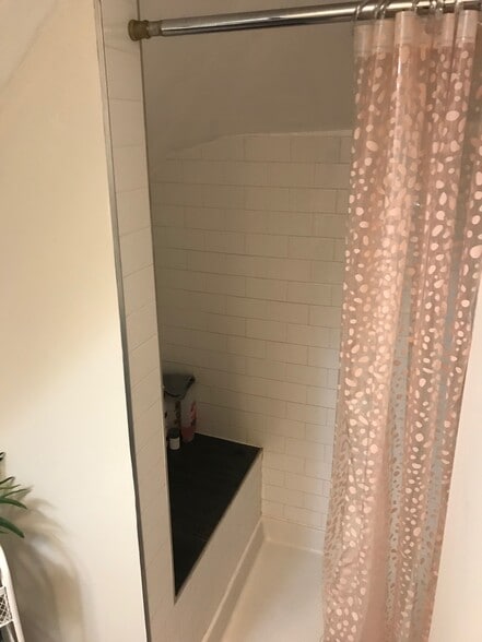 3rd floor bathroom seated shower - 419 E Lane Ave