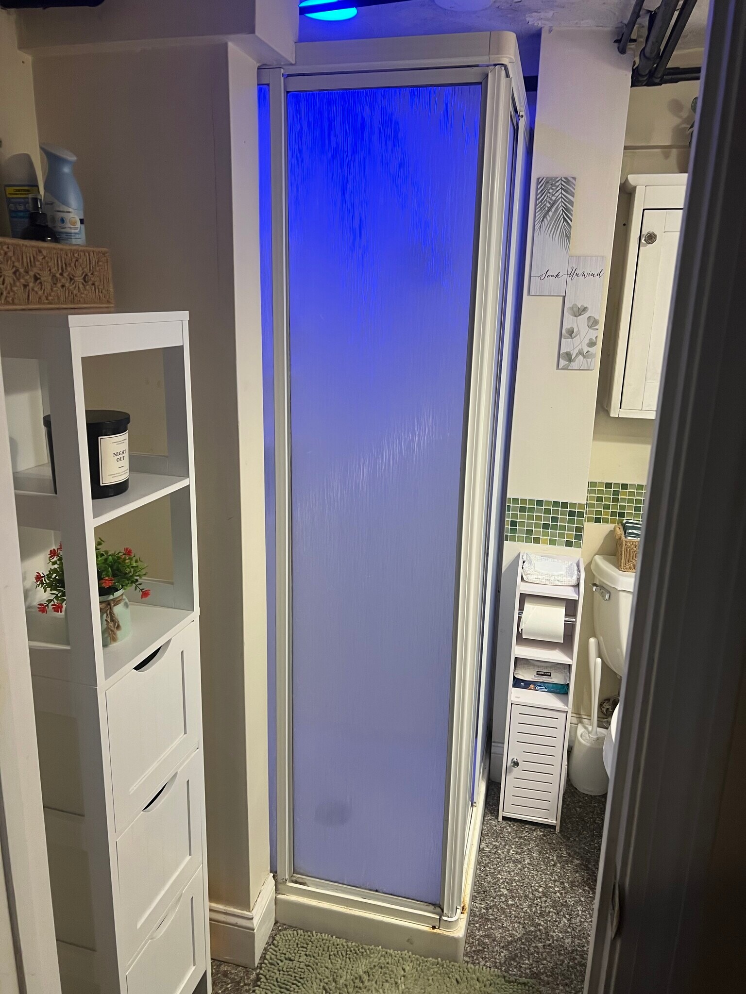 Bathroom with fan and standup shower - 265 Faneuil St