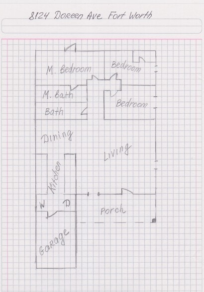 Floor Plan - 8124 Doreen Ave
