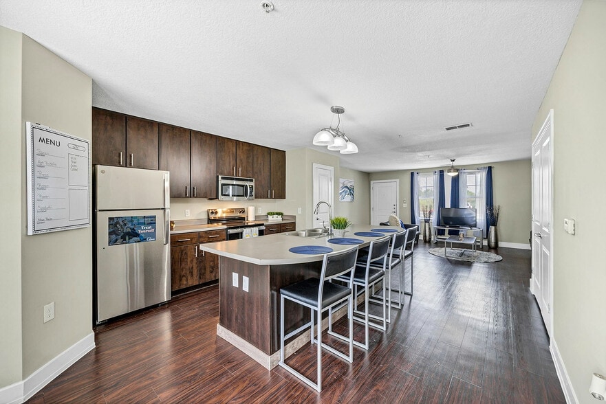 Model Kitchen - The Avenue at San Marcos Apartments