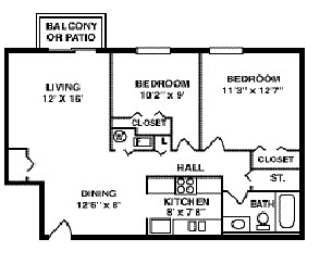 2BR/1BA - Preserve at Canal