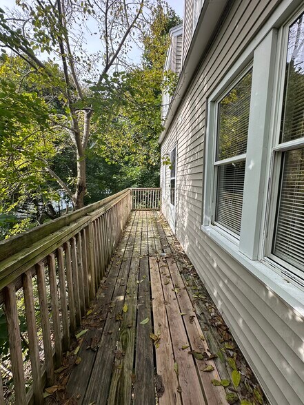 Back porch - 49 Freeman Ave