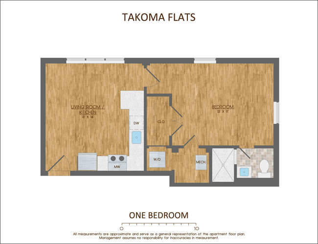 Floorplan - Takoma Flats