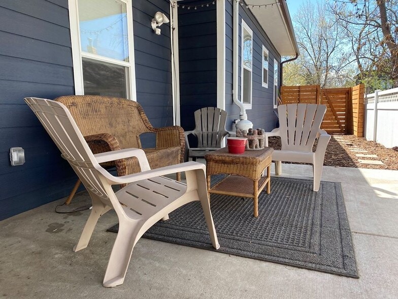 Northern patio - 4102 Depew St.