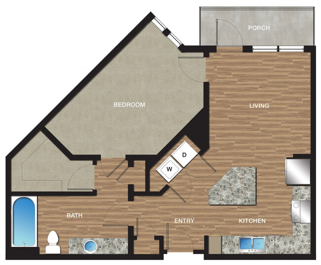 Floorplan - Crest at Las Colinas Station