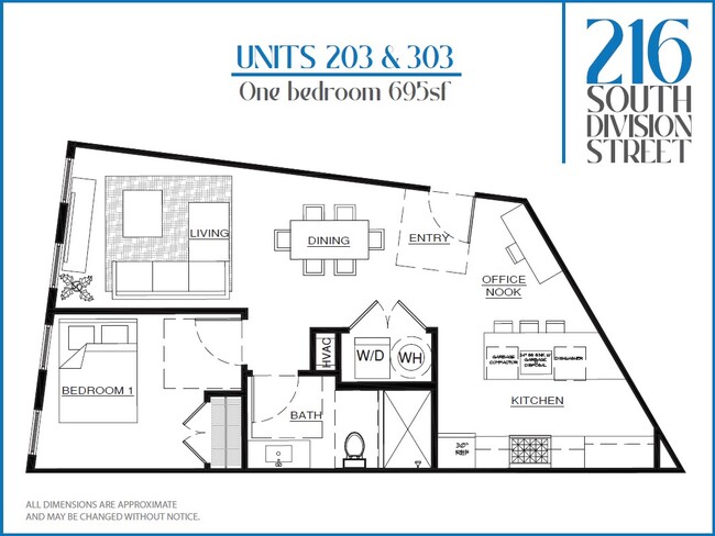 Floorplan - 216 S Division St