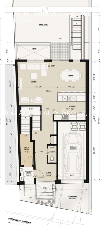 Building Photo - Bi-Level Three Bedroom Apartment Near Drex...