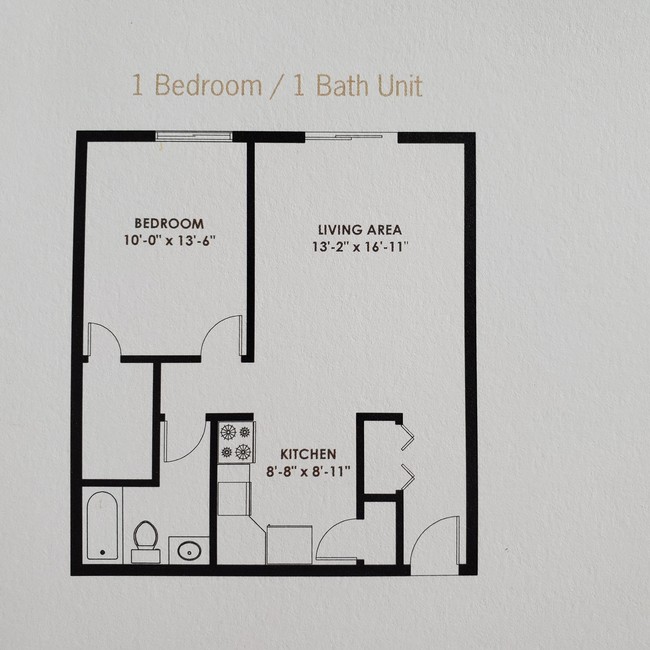 Floorplan - Embassy Apartments