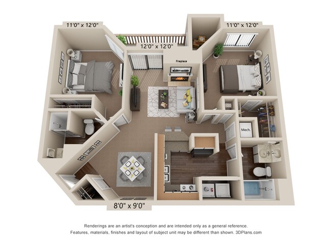 Floorplan - Glen at Bogey Hills