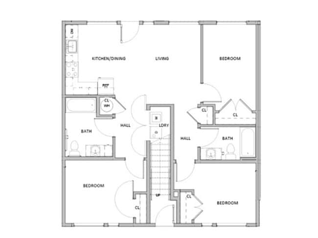Floorplan - Ash & River