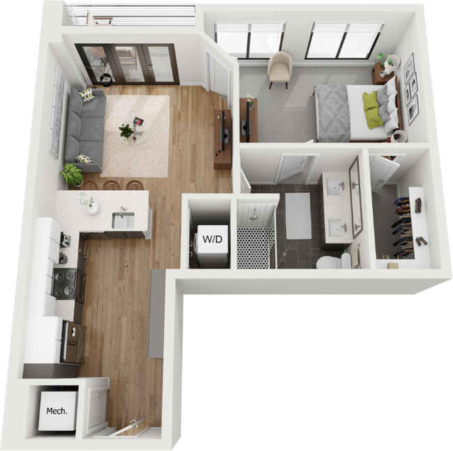 Floorplan - Deca Apartments