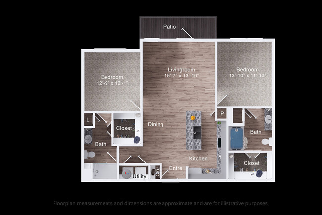 Floorplan - Lofts at Allen Ridge