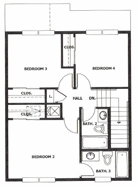 Floorplan - Mission Pass Townhomes