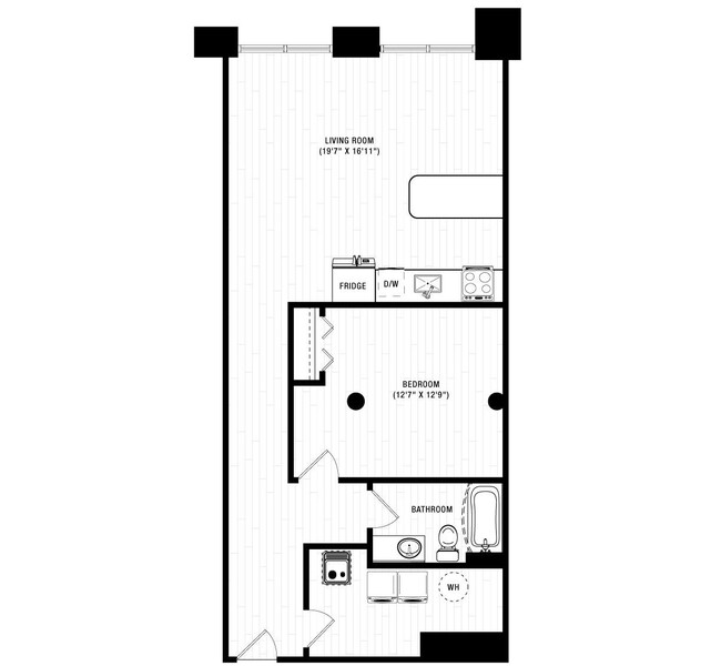 Floorplan - Fulton Cotton Mill Lofts