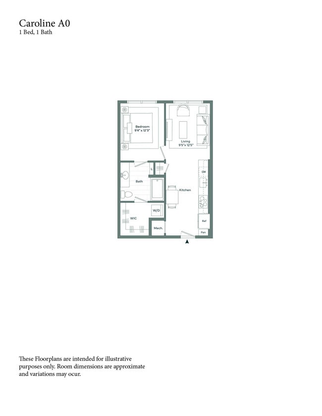Floorplan - The Caroline