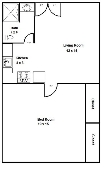 Floor Plan - 4617 Yates Mill Pond Rd