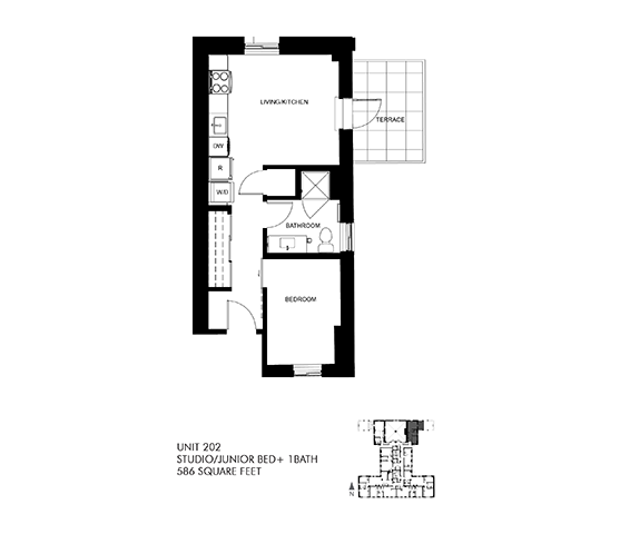 Floorplan - Park Heights by the Lake Apartments