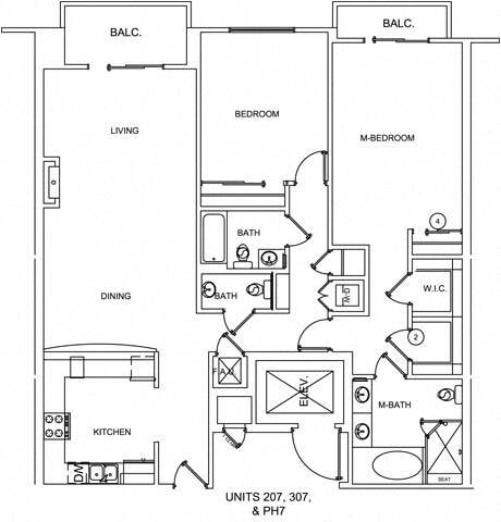 Floorplan - Armacost Manor by Wiseman