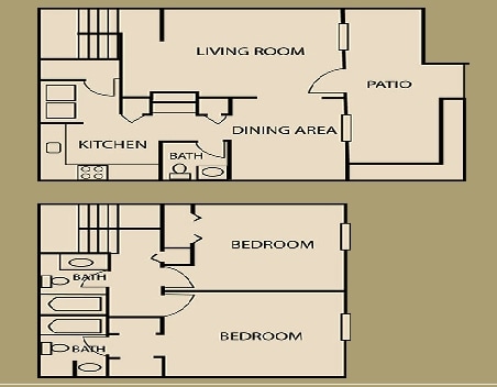 2BR/2BA - Paces Ridge at Vinings