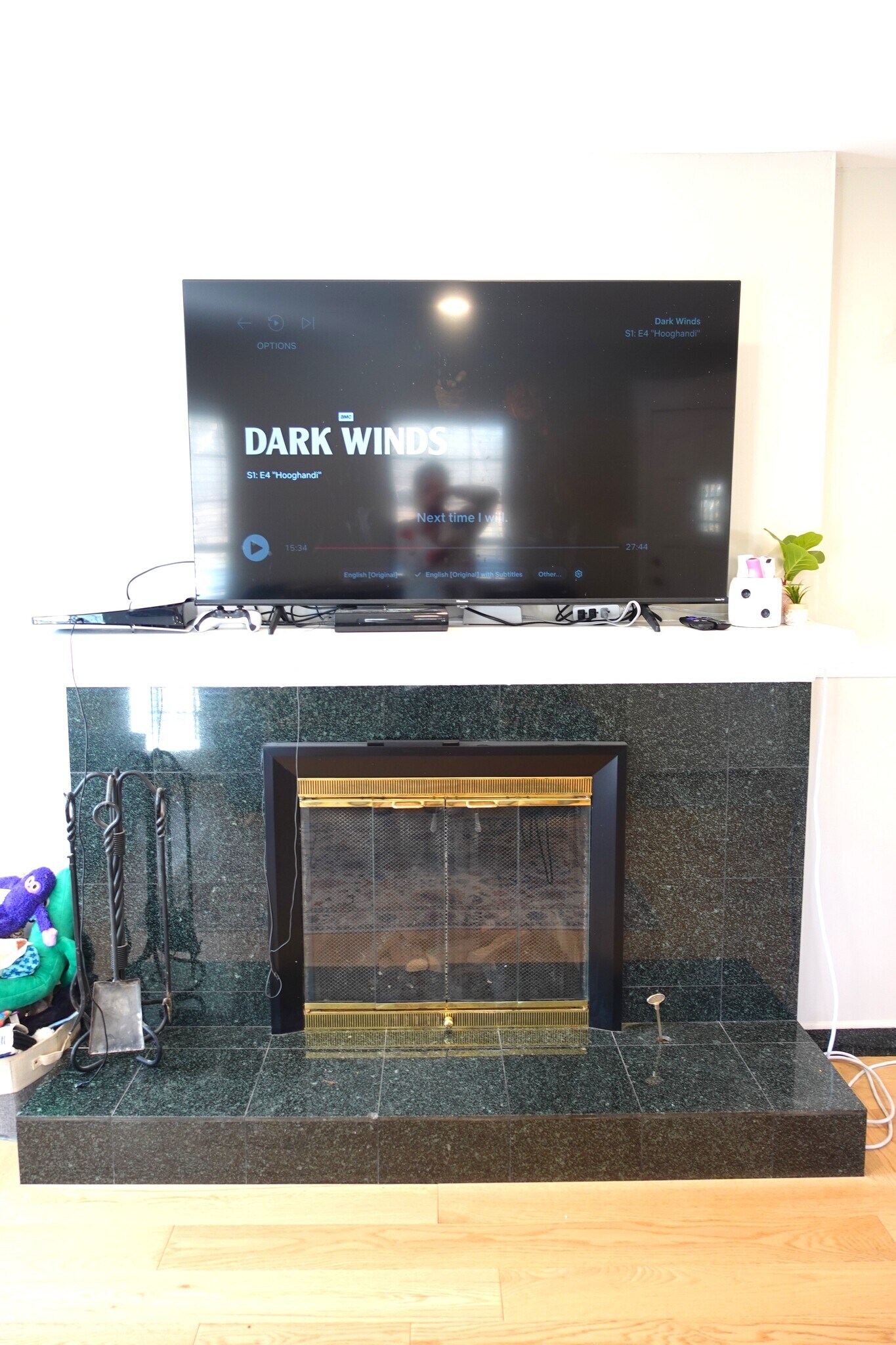 Wood-Burning Fireplace - 1333 Holliday Dr