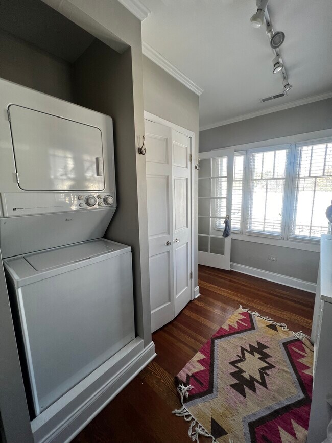 Walk-in closet with washer/dryer (off bedroom 2) - 2541 Ewing Ave