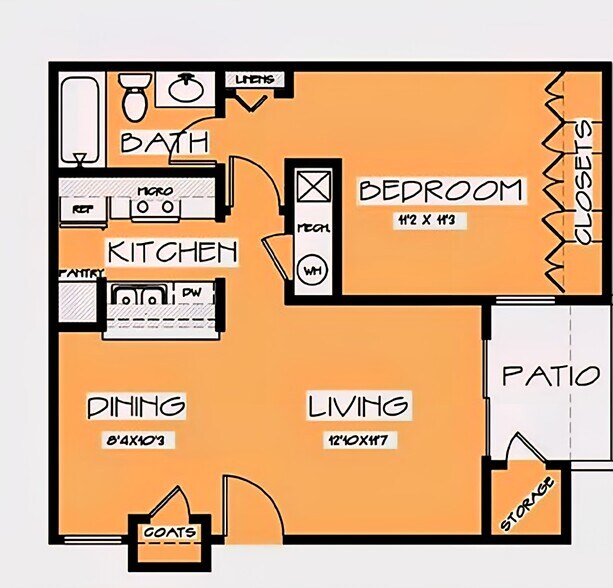 Floor plan - 941 Calle Mejia