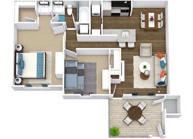 Floorplan - Windrift Apartment Homes