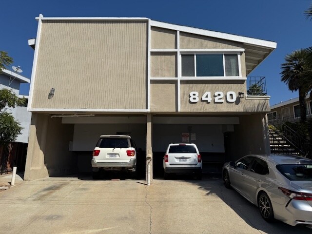 Parking in Front of Building - 8420 Gulana Ave