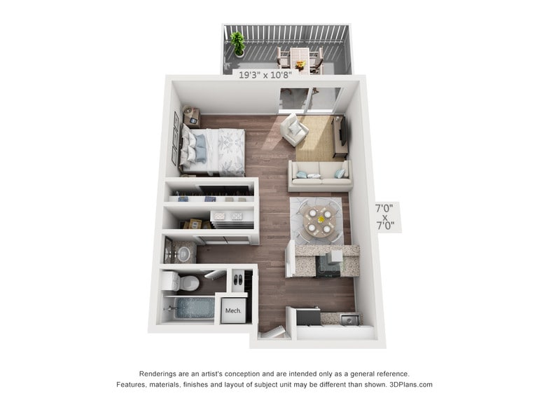 0x1 SB - Newport Apartments