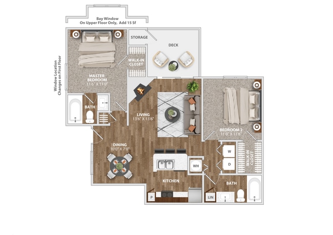 Floorplan - Waverly Place